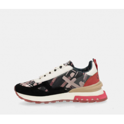 Tenis Urban Vermelho e Preto Anekke