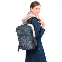 Mochila de Viagem Grande EasyJet Studio Azul Anekke