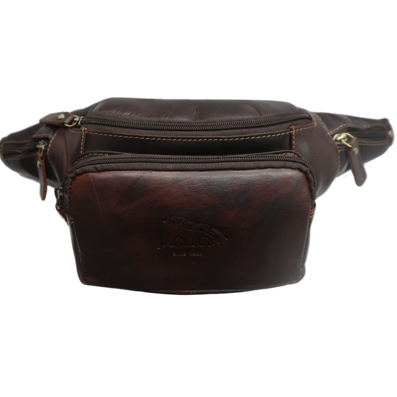 Bolsa de Cintura Pele Texas Jaguar