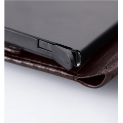 Porta-Cartões SL Benfica com Ejector de Alumínio - Carbon