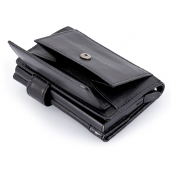 Porta-Cartões SL Benfica com Ejector de Alumínio - Carbon