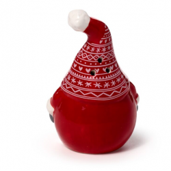 Set de Sal e Pimenta em cerâmica Gnomo de Natal