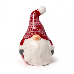 Set de Sal e Pimenta em cerâmica Gnomo de Natal