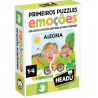 Primeiros Puzzles Emoções - Headu