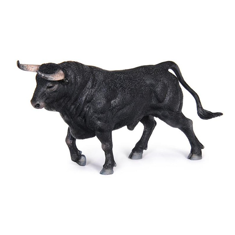 Figura Touro bravo Preto 10001