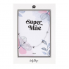 Colar Aço Prateado - Super Mãe