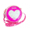 Girabrilla borsetta cuore con paiettes
