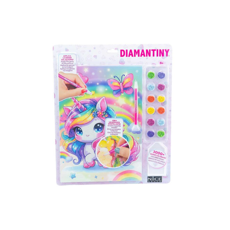 UNICÓRNIO DIAMANTINO EM BLISTER