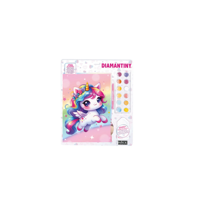 UNICÓRNIO DIAMANTINO EM BLISTER