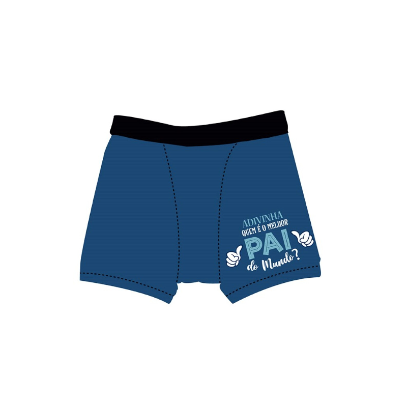 BOXER AZUL - MELHOR PAI