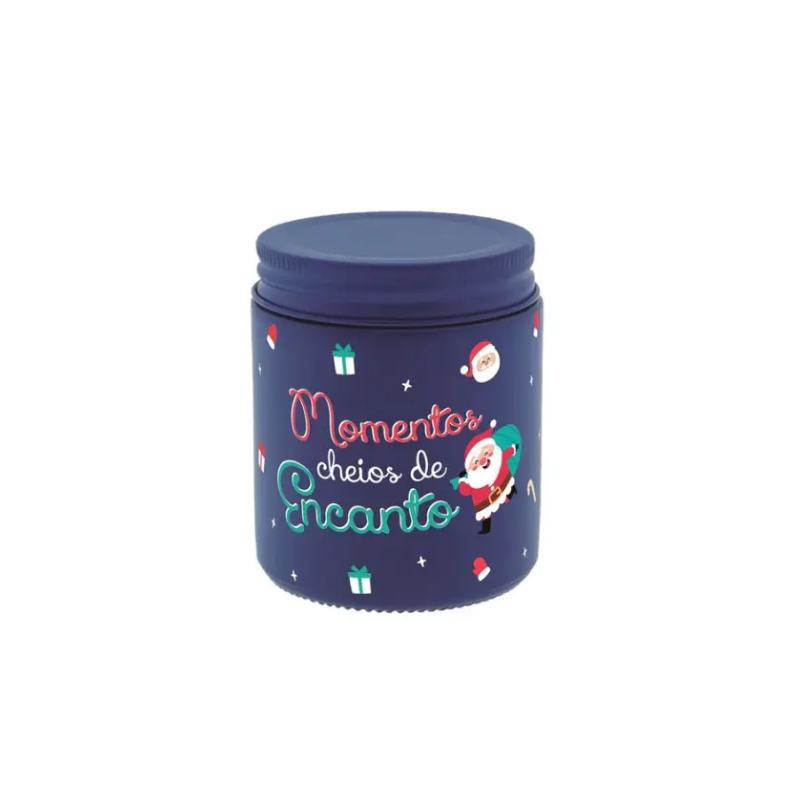 Vela Aromática Natal – Momentos Cheios de Encanto