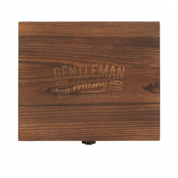 Conjunto de whisky Gentleman