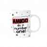Caneca 330ml  "Amigo és number one"