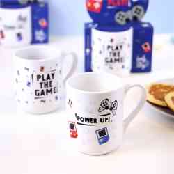 Caneca 330ml  "Power Up"