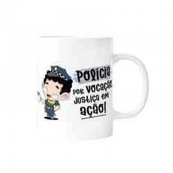 Caneca Profissões Polícia