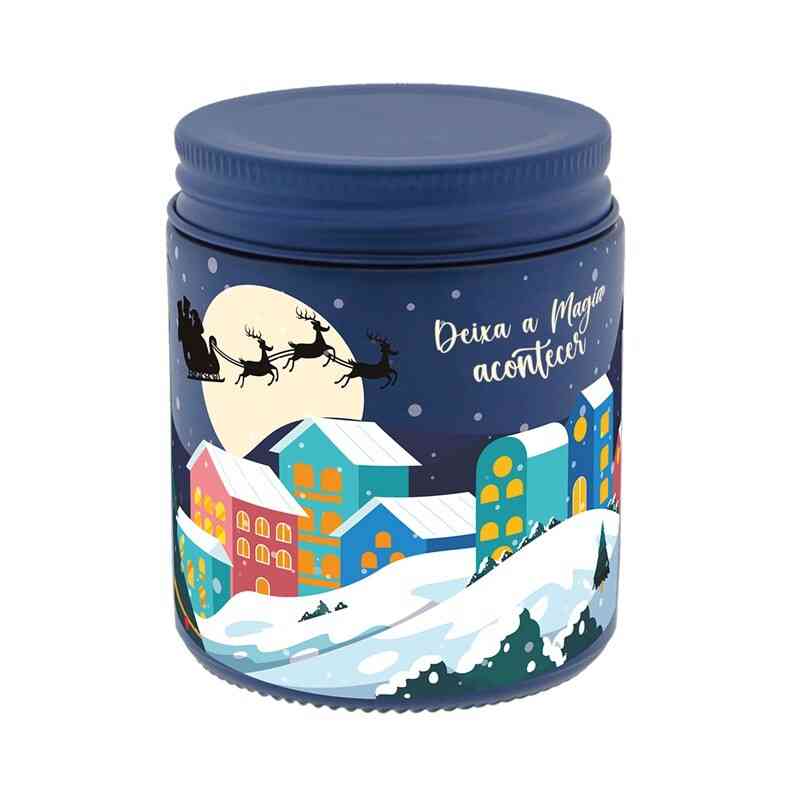 Vela Aromática Natal – "Deixa a magia acontecer"