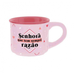 Chávena café "Senhora tem...