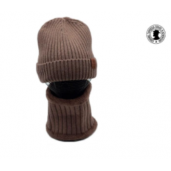 Conjunto Gorro e Gola de...