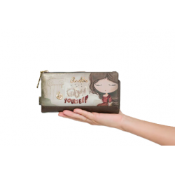 Carteira grande flexível...