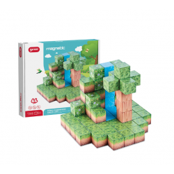 Jogo Magnético A Floresta 64 cubos
