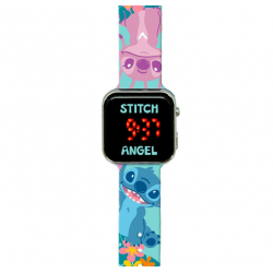 Relógio Led Stitch Tropical