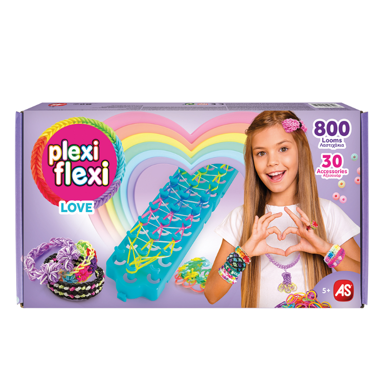 Plexi Flexi pulseiras borracha