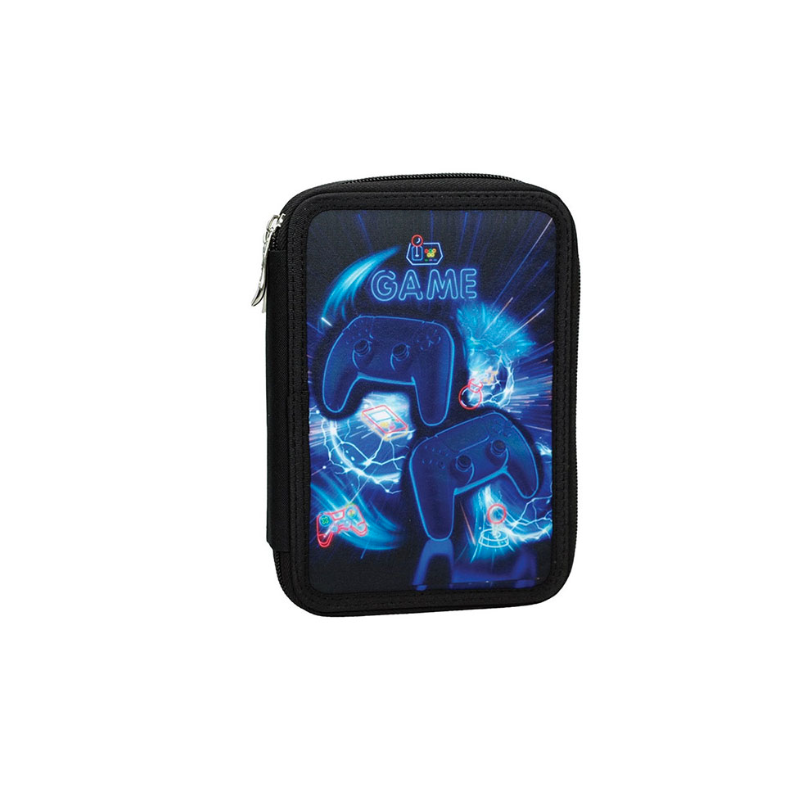 Estojo completo duplo Neon Game