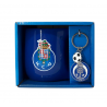 Conjunto de caneca com emblema metálico+ Porta chaves FCP