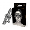 Máscara Larga de Renda Preta - Coquette Chic Desire