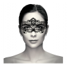 Máscara Fina de Renda Preta - Coquette Chic Desire