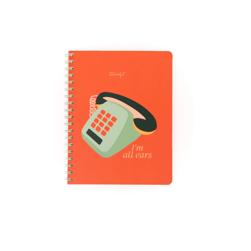 Caderno A5 - I'm all ears