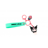 Porta-chaves com charm - Kuromi