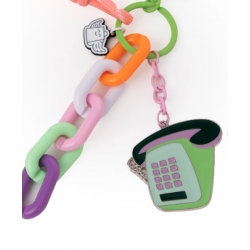 Penduricalho para a mala - Telefone vintage