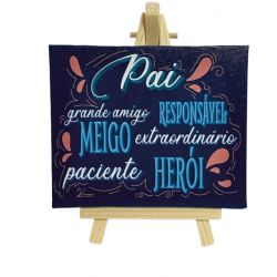 Cavalete "Pai grande amigo.."