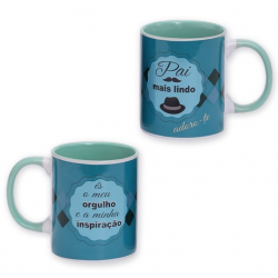 Caneca "Pai Mais Lindo"