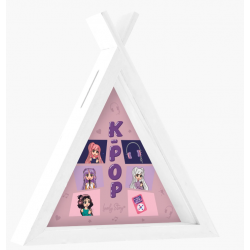 Mealheiro em forma de tipi...