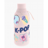 Garrafa de aço inoxidável Pink  - K-Pop