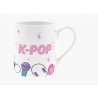 Caneca de 330ml - K-Pop Vibrações K-Pop