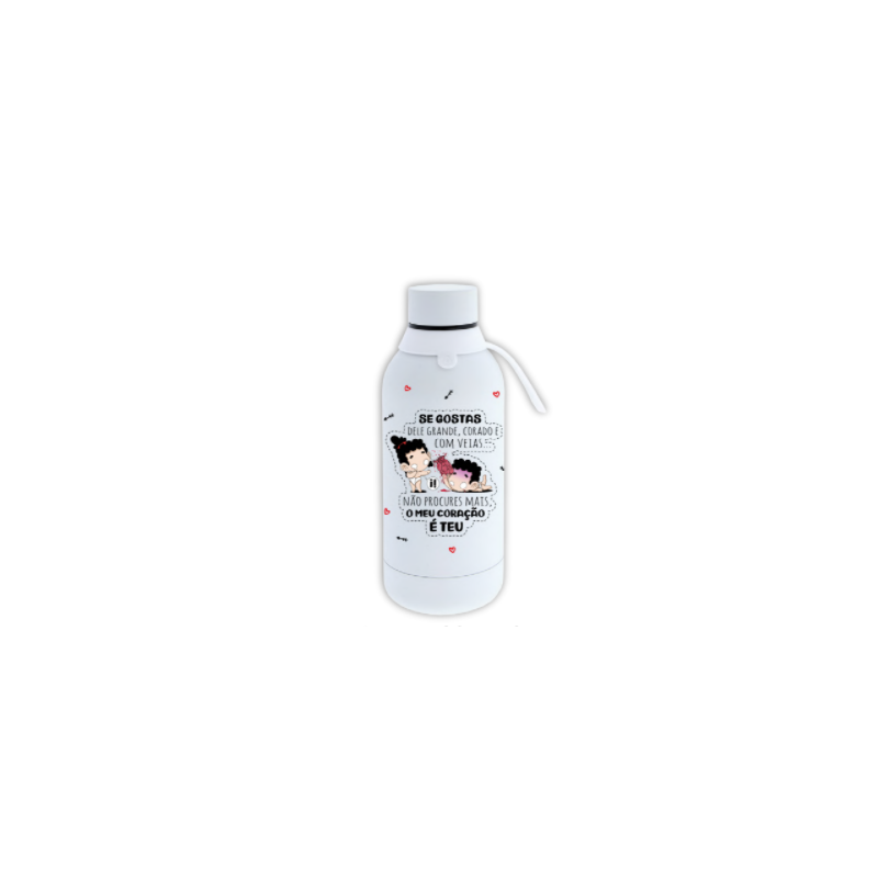 Garrafa Térmica 500ML - Meu Coração é Teu