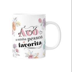 Caneca 330ml - Avó, A Minha Pessoa Favorita