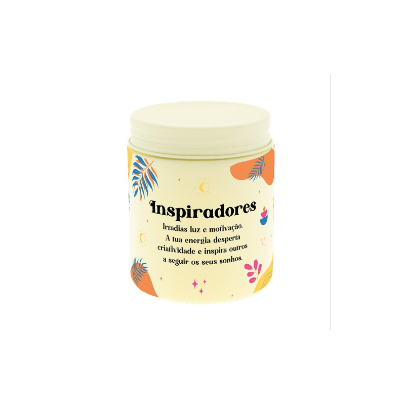Vela aromática - Notas da Alma Baunilha - Inspiradora