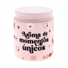 Vela Aromática – Pink – Aroma de momentos Únicos