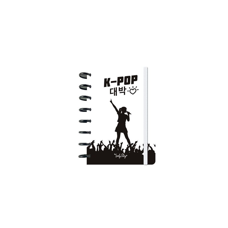 Caderno A5- Smart Book-  iCE K-POP Wave