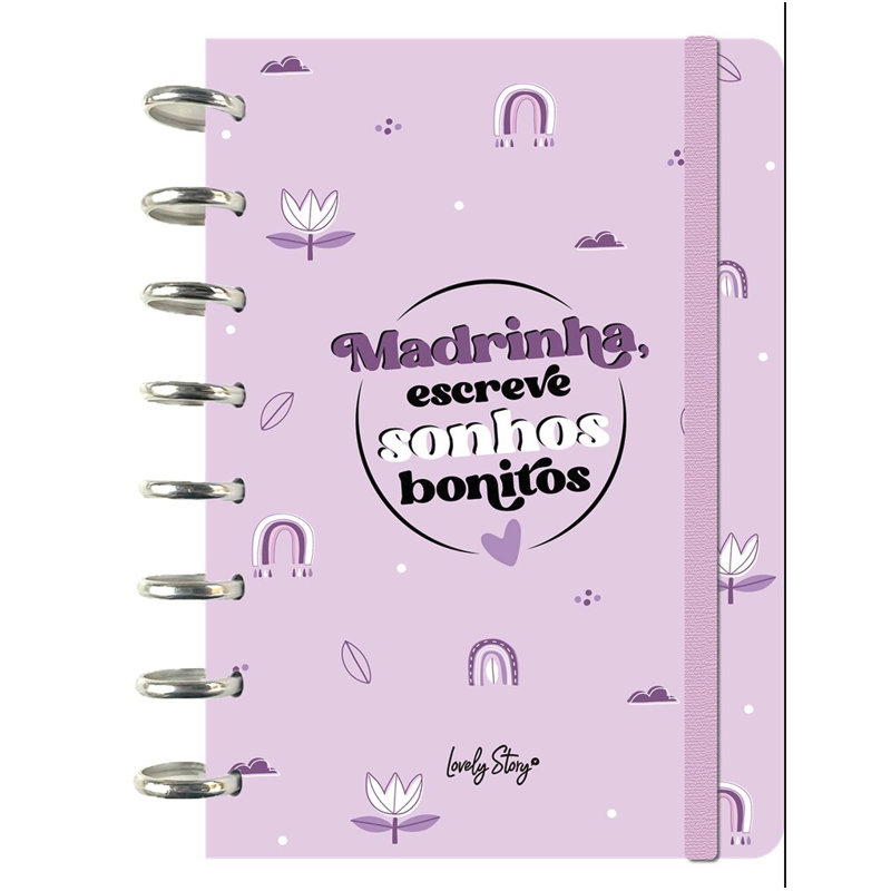 Smart Book A5- Madrinha escreve sonhos bonitos