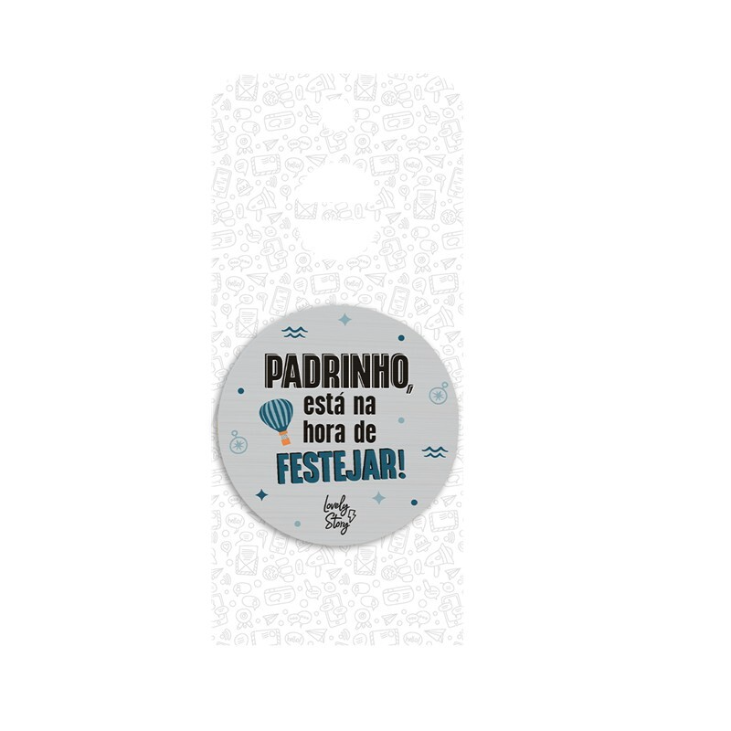 Abre garrafas c/imane-Padrinho