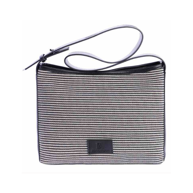 Mala preta c/ branco Don Algodon