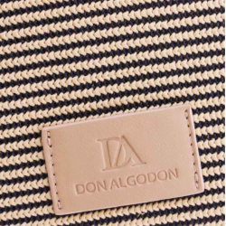 Mala camel c/ preto Don Algodon