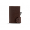 Carteira Cartões C-Secure RFID Castanho Escuro