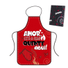 Avental "Amor Está quente Aqui"