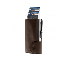 Carteira Cartões C-Secure XL RFID Castanho